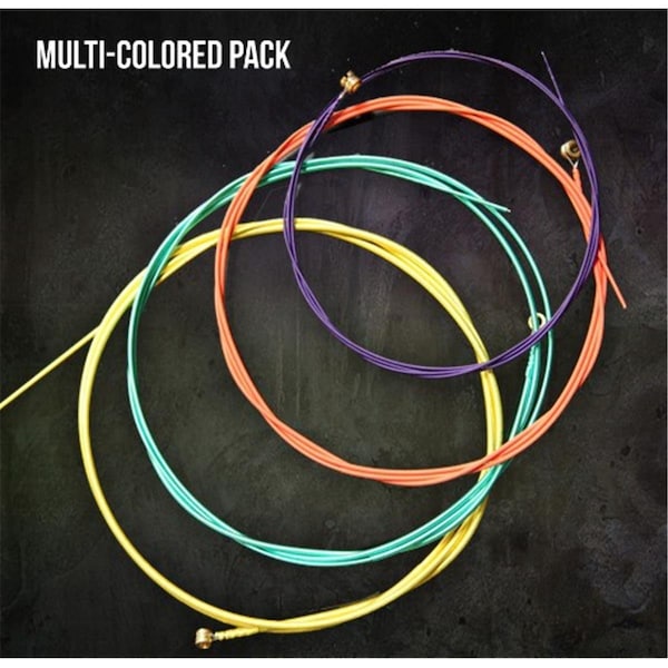 Aurora Premium Acoustic 12 Gauge Guitar Strings Light- Multi AURMULTIA-12 - main